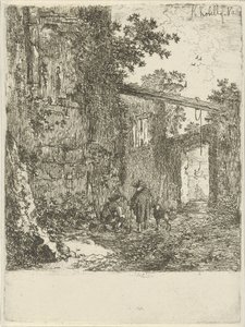 Bewachsene Ruine von Hendrik Kobell