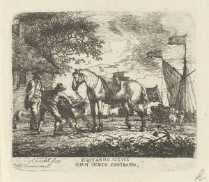 Fütterung des Pferdes von Hendrik Kobell