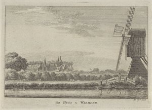 Ansicht von Haus Warmond von Hendrik Spilman