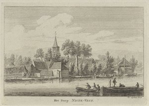 Ansicht von Nigtevecht von Hendrik Spilman