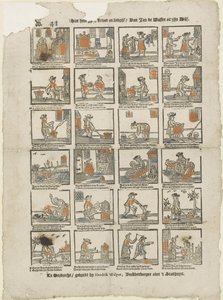 Hier habt ihr das Leben und Treiben von Jan de Wasser und seiner Frau von Hendrik Walpot