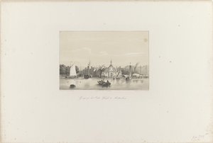 Ansicht des Alten Hauptes in Rotterdam, 1854