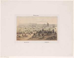 Wedren te Scheveningen auf 3. August 1846 von Hendrik Wilhelmus Last