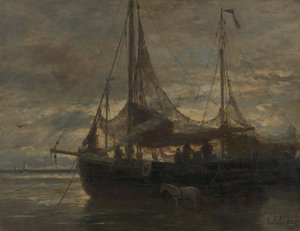 Abend von Hendrik Willem Mesdag