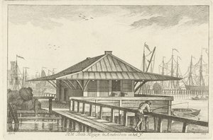 Bothaus in Amsterdam im IJ von Hendrik van Hilten