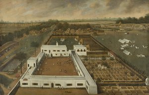 Eine niederländische Fabrik in Bengalen