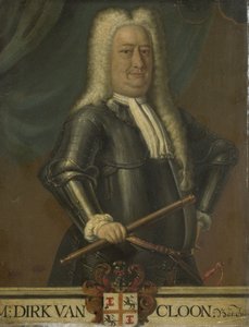 Porträt von Dirk van Cloon, Generalgouverneur der Niederländischen Ostindien-Kompanie von Hendrik van den Bosch (free after)