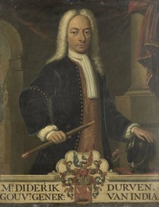 Porträt von Diederik van Durven, Generalgouverneur der Niederländischen Ostindien-Kompanie