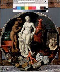 Stillleben mit einer Sammlung von Kuriositäten von Hendrik van der the younger Borcht
