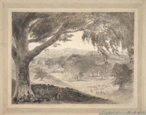 Longleat vom Park Hill von Heneage Finch fourth Earl of Aylesford