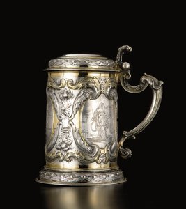 Bierkrug, Danzig, ca. 1670 von Hennick (attr. to) Probst