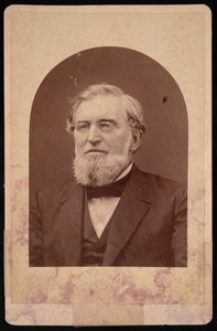 Porträt von Joseph Cummings 1817-1890, vor 1890
