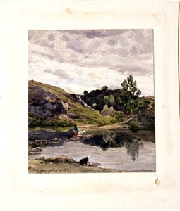 Flusslandschaft von Henri-Joseph Harpignies