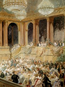 Empfang in den Tuilerien durch Napoleon III.