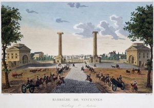 Die Barriere de Vincennes - in „Vues de Paris“