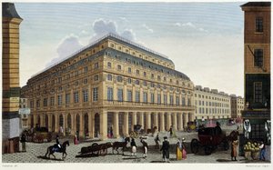 Le Théâtre Français. Gravur von Courvoisier von Henri Courvoisier Voisin