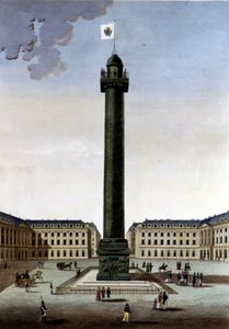 Place Vendôme - in „Views of Paris“ von Courvoisier von Henri Courvoisier Voisin
