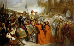 Einzug von Karl VII. in Rouen, 10. November 1449