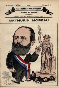 Karikatur von Mathurin Moreau (1822-1912) aus 