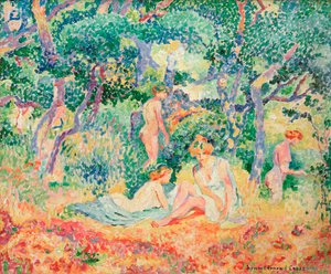 Le Bois ou Nu sous bois, 1906-1907 von Henri Edmond Cross