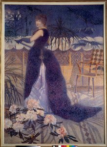 Mrs Hector France (1849-1933) von Henri Edmond Cross