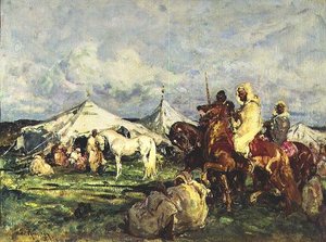 Die Reiter von Henri Emilien Rousseau