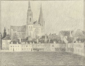 Ansicht von Chartres
