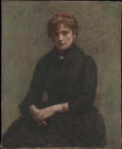 Porträt einer Frau von Henri Fantin-Latour