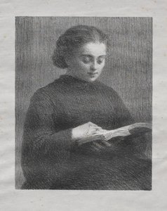 Lesen: Porträt der Schwester des Künstlers