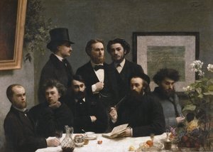 Eine Ecke des Tisches