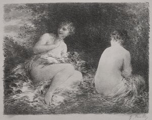 Badende von Ignace Henri Jean Fantin Latour