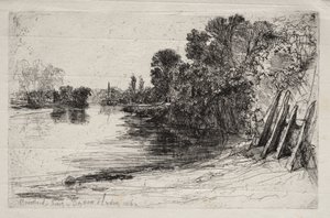 Brentford Fähre von Ignace Henri Jean Fantin Latour