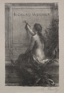 Unsterblichkeit von Ignace Henri Jean Fantin Latour