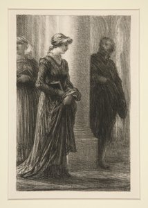 Die Meistersinger von Nürnberg: Akt I, Begegnung von Walther und d von Ignace Henri Jean Fantin Latour