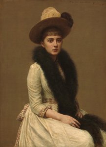 Porträt von Sonia, 1890
