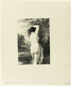 Stehender Badender, dritte Platte von Ignace Henri Jean Fantin Latour
