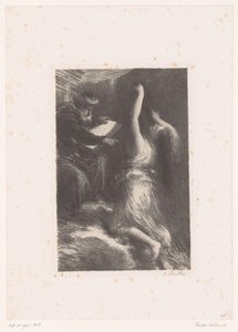 Zauberer Klingsor ruft Kundry herbei von Ignace Henri Jean Fantin Latour
