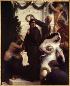 Hommage an Berlioz von Ignace Henri Jean Fantin Latour