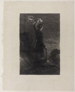 Tristan und Isolde, Akt II: Signal in der Nacht von Ignace Henri Jean Fantin Latour