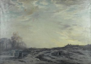 Die Vororte von Paris in der Nähe der Befestigungen, ca. 1923 von Henri Foreau