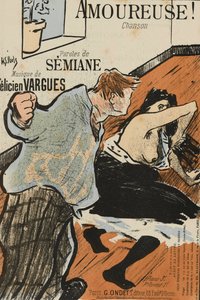 Titelblatt der Partitur von Amoureuse! von Félicien Vargues, von Henri Gabriel Ibels (1867-1936)