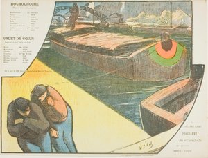 Sechste Aufführung: Boubourouche; Valet de Coeur, für Le Théâtre Libre von Henri Gabriel Ibels