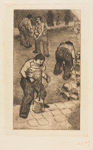 Die Straßenpflasterer, 1894