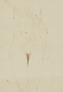 Weiblicher Akt-Torso von Henri Gaudier Brzeska