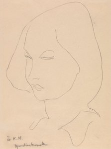 Katherine Mansfield von Henri Gaudier Brzeska