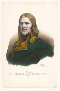 Porträt von Jean-Étienne Championnet von Henri Grevedon