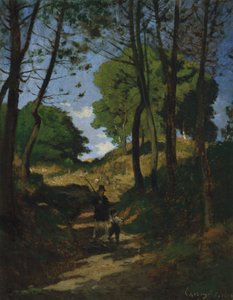Tannen in Les Trembleaux, nahe Marlotte, 1854