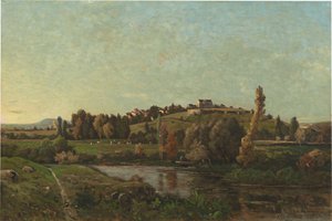 Landschaft in der Auvergne