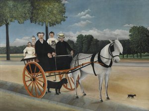 Der Karren des alten Junier von Henri Julien Félix Rousseau