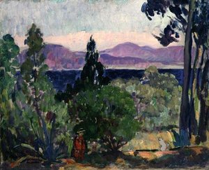 Landschaft des Midi von Henri Lebasque